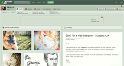 Desktop Screenshot of lilfuzz6.deviantart.com