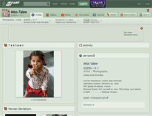 Tablet Screenshot of miss-talee.deviantart.com
