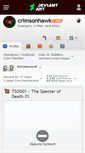 Mobile Screenshot of crimsonhawk.deviantart.com