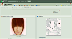 Desktop Screenshot of crashlegend25.deviantart.com