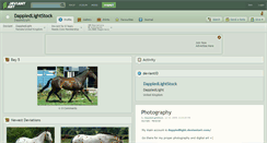 Desktop Screenshot of dappledlightstock.deviantart.com