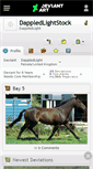 Mobile Screenshot of dappledlightstock.deviantart.com