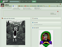 Tablet Screenshot of catbus.deviantart.com
