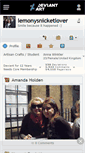 Mobile Screenshot of lemonysnicketlover.deviantart.com