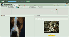 Desktop Screenshot of deinebrighteyes.deviantart.com