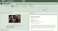 Desktop Screenshot of kokakud-master.deviantart.com