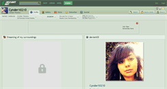 Desktop Screenshot of cynder10210.deviantart.com