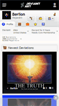 Mobile Screenshot of berlion.deviantart.com