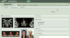 Desktop Screenshot of makeupartist6.deviantart.com