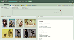 Desktop Screenshot of emilield.deviantart.com