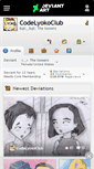 Mobile Screenshot of codelyokoclub.deviantart.com