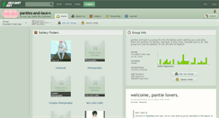 Desktop Screenshot of panties-and-lace.deviantart.com