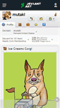 Mobile Screenshot of mutaki.deviantart.com
