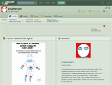 Tablet Screenshot of celamowari.deviantart.com