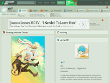 Tablet Screenshot of aki7.deviantart.com