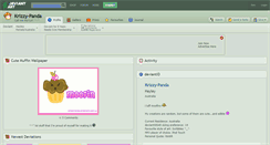 Desktop Screenshot of krizzy-panda.deviantart.com