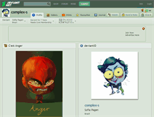 Tablet Screenshot of complex-s.deviantart.com