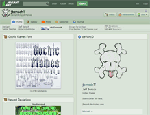 Tablet Screenshot of jbensch.deviantart.com