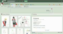 Desktop Screenshot of amayachan12.deviantart.com