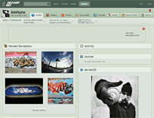 Tablet Screenshot of kmrkyno.deviantart.com