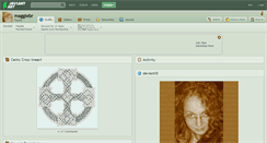 Desktop Screenshot of maggiebr.deviantart.com