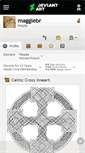 Mobile Screenshot of maggiebr.deviantart.com