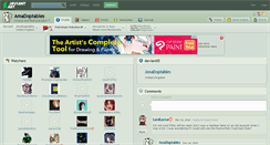 Desktop Screenshot of amadoptables.deviantart.com