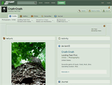 Tablet Screenshot of crush-crush.deviantart.com