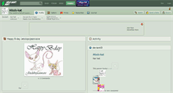Desktop Screenshot of missis-kat.deviantart.com