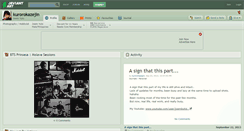 Desktop Screenshot of kurorokazejin.deviantart.com