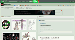 Desktop Screenshot of akatsuki-v2.deviantart.com
