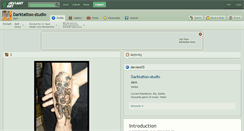 Desktop Screenshot of darktattoo-studio.deviantart.com