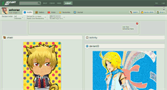 Desktop Screenshot of aoisorae.deviantart.com