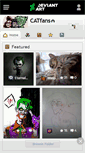 Mobile Screenshot of catfans.deviantart.com