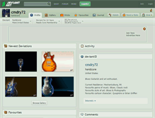 Tablet Screenshot of cmdry72.deviantart.com