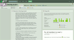 Desktop Screenshot of charming-jewels.deviantart.com