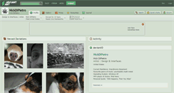 Desktop Screenshot of nickdipietro.deviantart.com