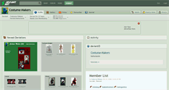 Desktop Screenshot of costume-makers.deviantart.com