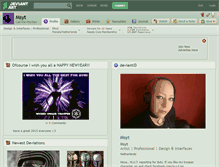 Tablet Screenshot of msyt.deviantart.com