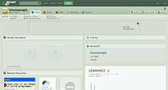 Desktop Screenshot of lemonsamaplz.deviantart.com