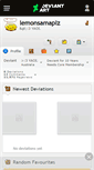 Mobile Screenshot of lemonsamaplz.deviantart.com
