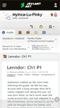 Mobile Screenshot of myinca-lu-pinky.deviantart.com