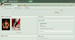 Desktop Screenshot of beautyfuck.deviantart.com