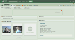 Desktop Screenshot of dannybffl.deviantart.com