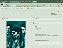 Tablet Screenshot of gubzy.deviantart.com