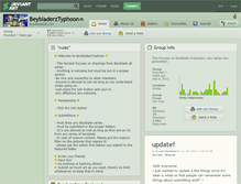 Tablet Screenshot of beybladerztyphoon.deviantart.com