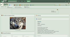 Desktop Screenshot of maerko.deviantart.com