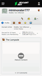 Mobile Screenshot of minimonster777.deviantart.com