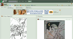 Desktop Screenshot of nickt.deviantart.com