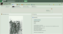 Desktop Screenshot of mathismondhut.deviantart.com